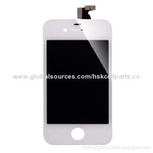 Mobile Phone Conversion LCD Assembly for iPhone 4, Available in White